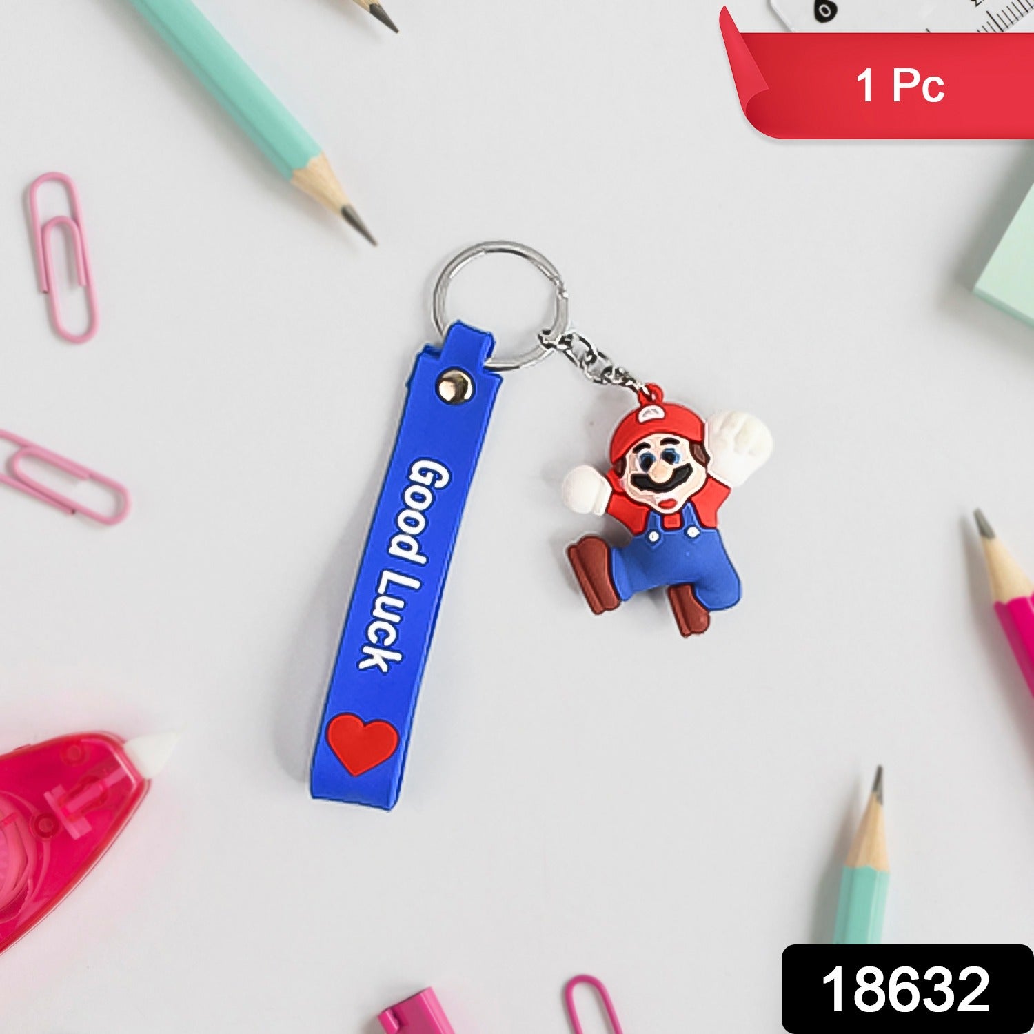 Mubco Super Mario Bros 3D Keychain Mubco Super Mario Bros 3D Keychain